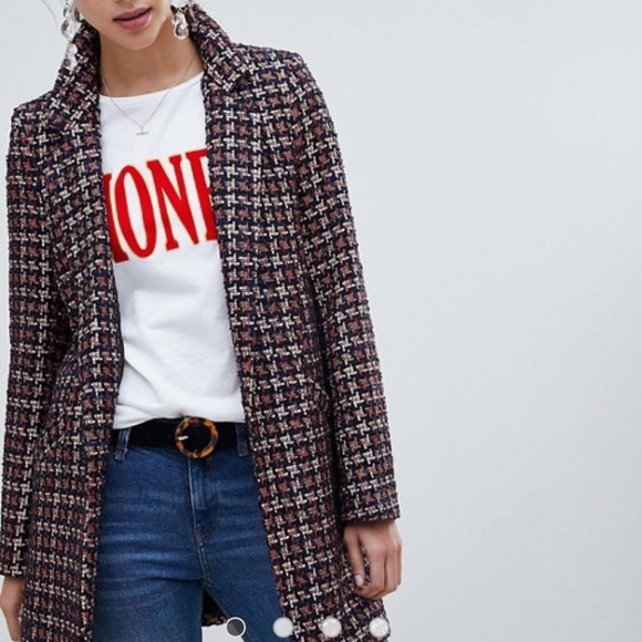 River Island Boucle Jacket 2025